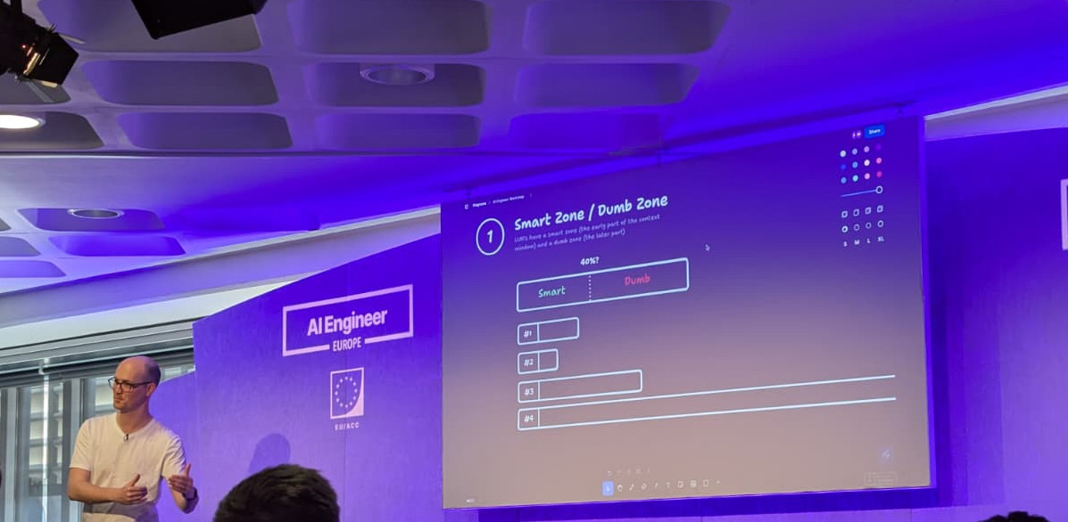 Smart zone / dumb zone