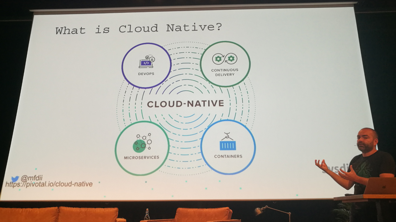 Pivotal sees Cloud Nation as a combination of DevOps, continuous delivery, microservices and containers
