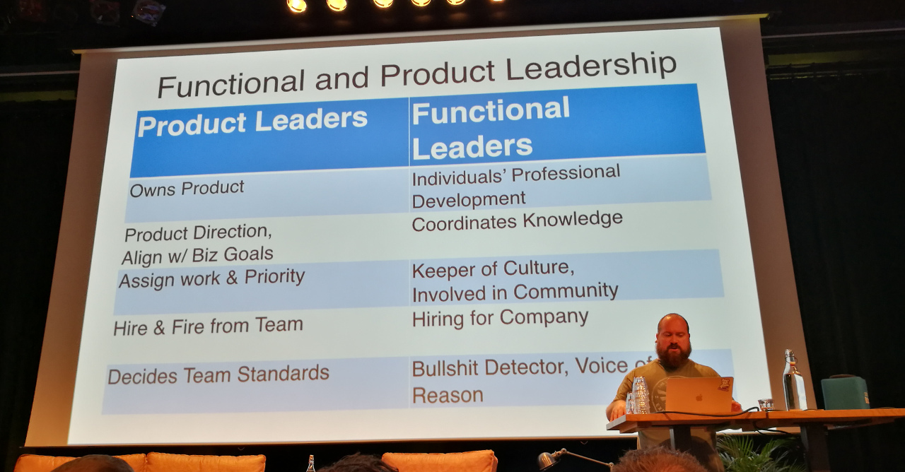Waldo Grunenwald about product leaders vs functional leaders