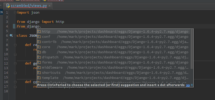 Pycharm Code Sections