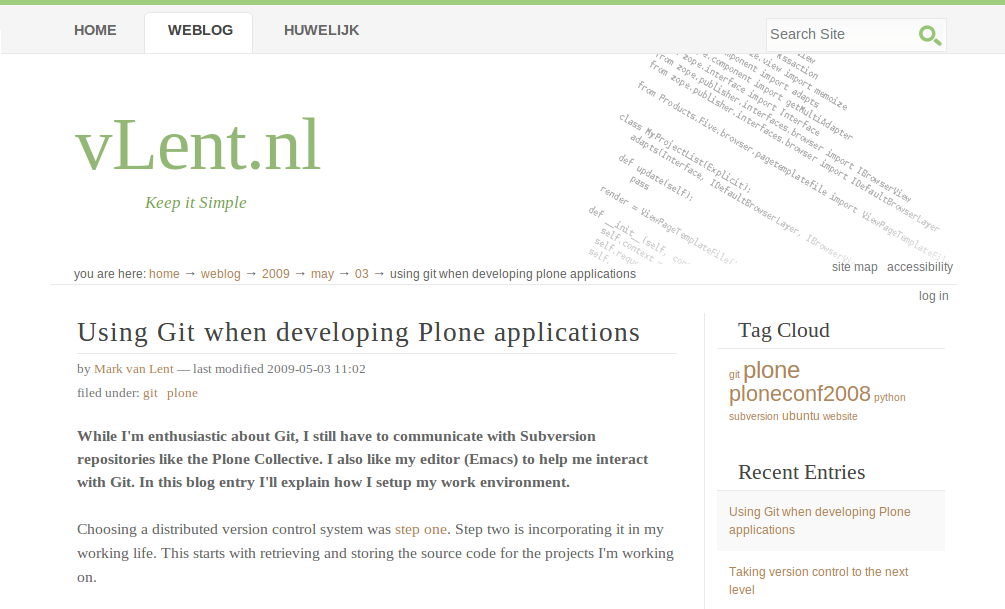 2009–2010, Plone